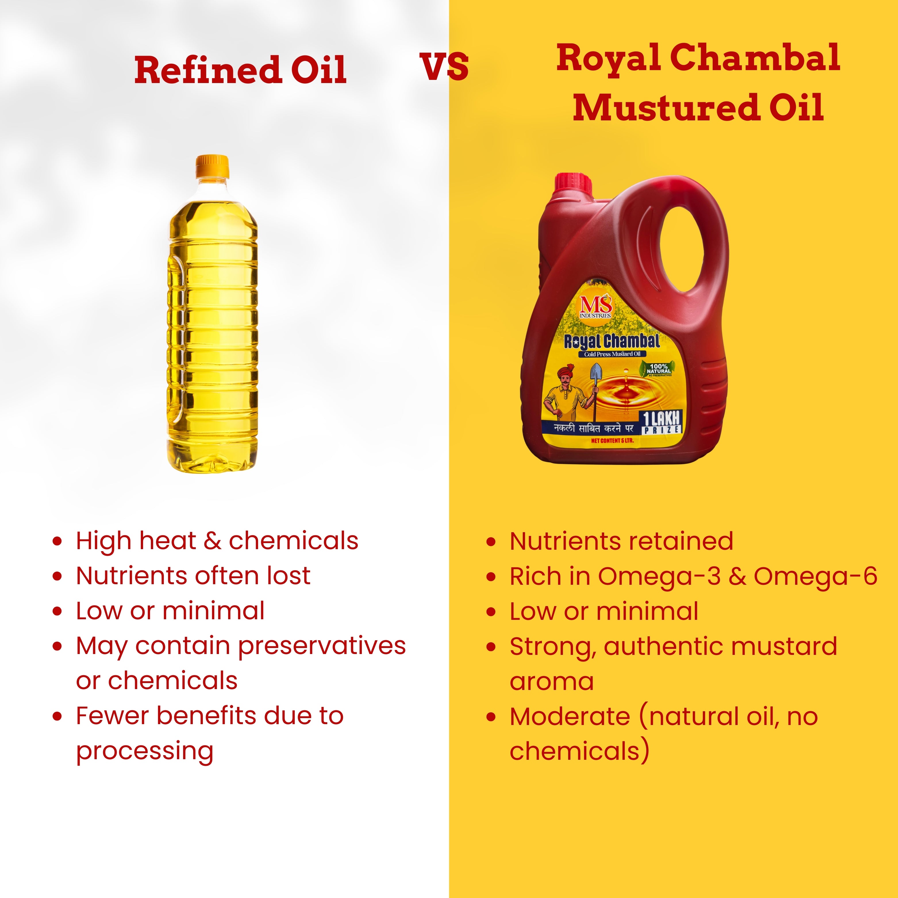 ROYALCHAMBAL COLD PRESSED MUSTAD OIL 5L